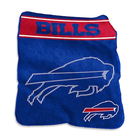 Logo Brands Buffalo Bills 60x80 Raschel Throw 604-26X